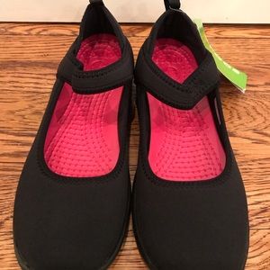 Crocs Mary Jane style slip on shoes
